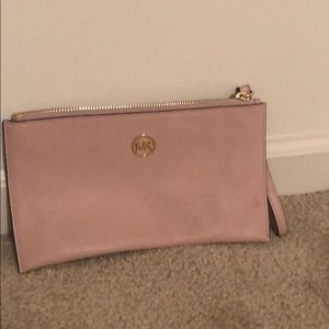 Used Michael Kors Pink Wristlet
